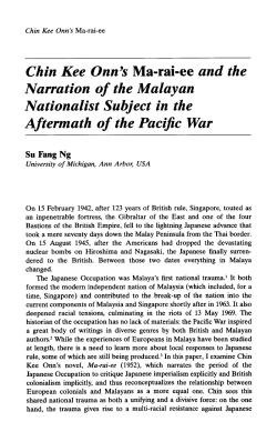Aftermath of the Pacific War - Deep Blue