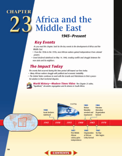 Africa and the Middle East
