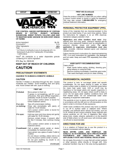 Product Label PDF - A G Chemical Solutions