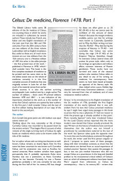 HISTORY - Royal College of Physicians of Edinburgh