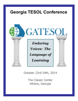number - Georgia TESOL