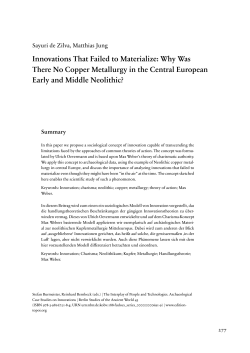 Innovations That Failed to Materialize: Why Was - diss.fu