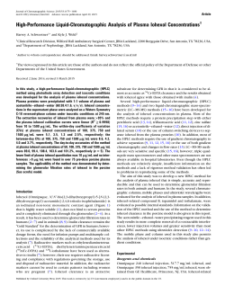 High-Performance Liquid-Chromatographic