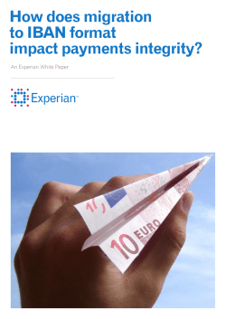 How does migration to IBAN format impact payments