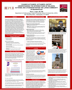 Cuando actuamos - IUPUI ScholarWorks