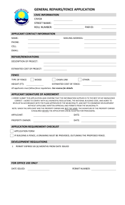 General Repairs - Town of Pouch Cove