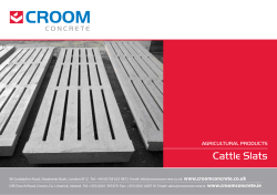 cattle slats - Croom Concrete