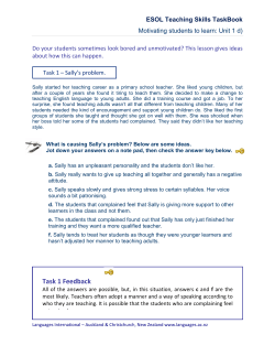 Motivating students to learn