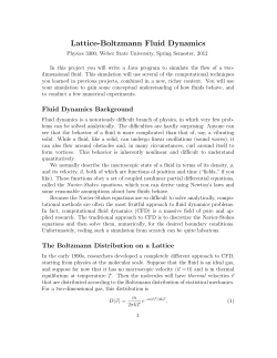 Lattice-Boltzmann Fluid Dynamics - Physics