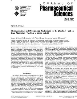 Physicochemical and physiological mechanisms for the effects of