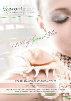 a touch of Spanish Glass