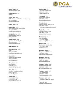 A-11 PGA of America Nat`l Office Headquarters