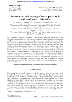 Acceleration and heating of metal particles in condensed matter