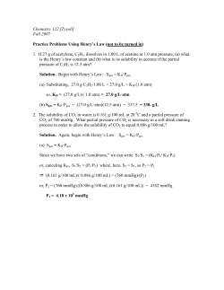 Chemistry 122 [Tyvoll]