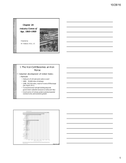 Chapter 24 Notes - Oak Park Unified School District