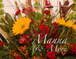 Manna - Christ Episcopal Church, Valdosta GA