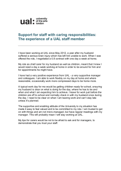 Staff with Caring Responsibilities PDF 572KB