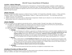 Student Parent Handbook - Somers Lakeside School District 29