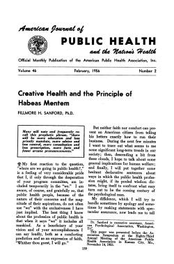 Creative Health and the Principle of Habeas Mentem
