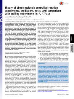 Theory of single-molecule controlled rotation experiments