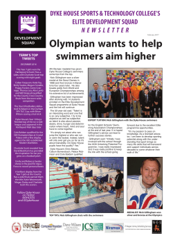 Olympian wants to help swimmers aim higher