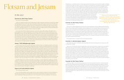 Flotsam and Jetsam