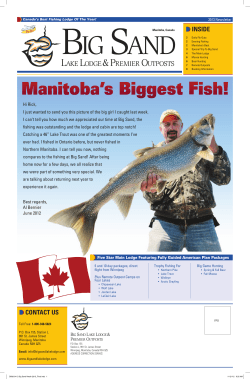 Manitoba`s Biggest Fish!