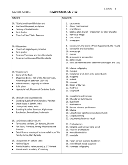 Review Sheet,Ch. 7-12