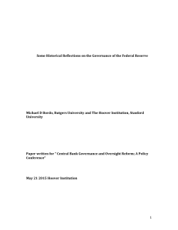 Paper - Hoover Institution