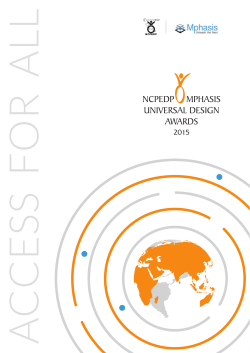 NCPEDP UD Awards 2015 Brochure