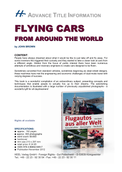 flying cars - Heel Verlag