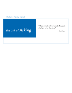 The Gift of Asking