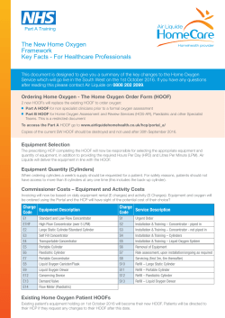ALHC Home Oxygen Service Key Facts