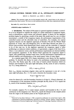 IIFll:-sup Crmax[F(s)]. exists for almost all to and theboundary