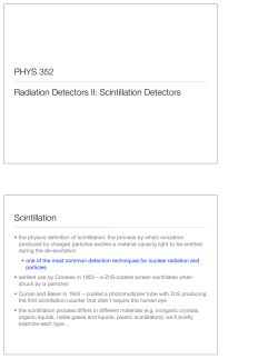 Scintillation