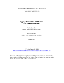 Aggregation and the PPP Puzzle in a Sticky-Price Model