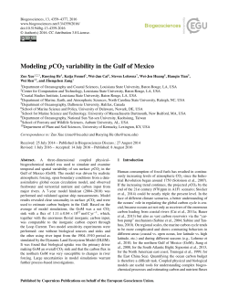 link - Biogeosciences