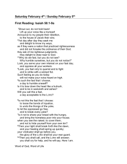 02-2017 Readings