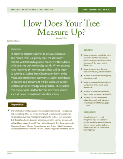 Forestkeepers Lesson Plan 2