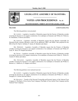 5 - Government of Manitoba