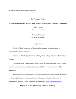 Mead and Patrick Postponement FINAL