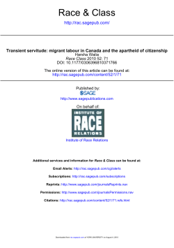 Harsha Walia: Transient servitude