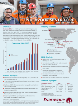 endeavour silver corp