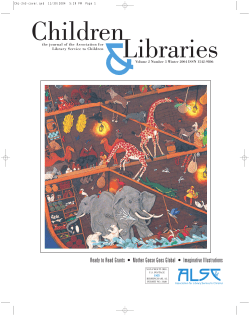 Ready to Read Grants &bull; Mother Goose Goes Global &bull; Imaginative
