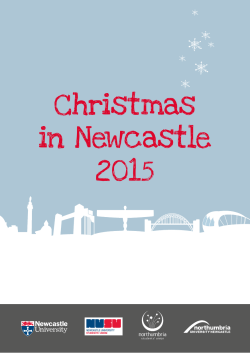 Christmas in Newcastle 2015