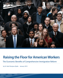 Raising the Floor for American Workers