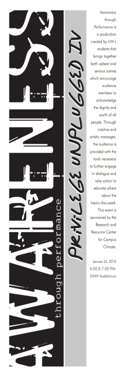 ATP: Privilege Unplugged IV - UW