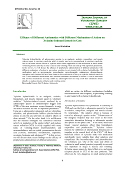 - Iranian Journal of Veterinary Surgery