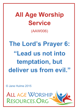 PDF - All Age Worship Resources