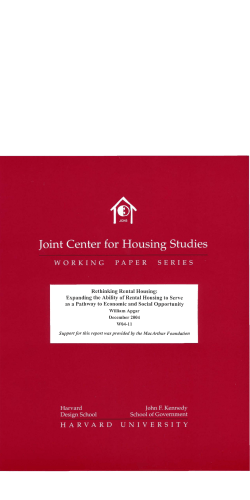 Rethinking Rental Housing - National Community Land Trust Network